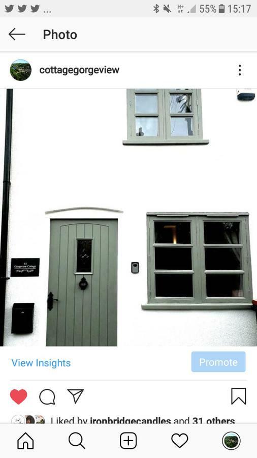 Gorgeview Cottage Ironbridge Kültér fotó